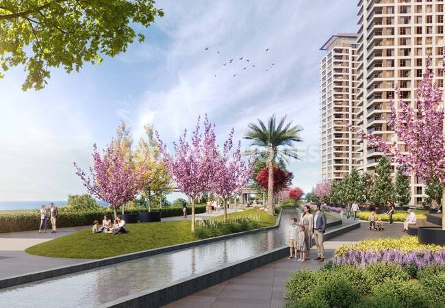 Квартиры в 200 м от морской набережной в Стамбуле, Картал 8