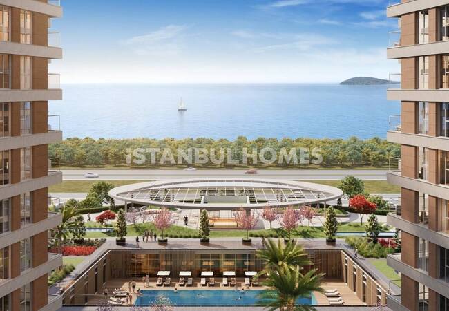 Квартиры в 200 м от морской набережной в Стамбуле, Картал 19