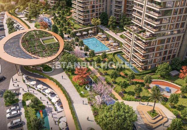 Квартиры в 200 м от морской набережной в Стамбуле, Картал 2