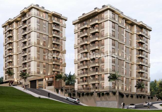 Elegant Different-sized Apartments Near the Airport in Pendik 2