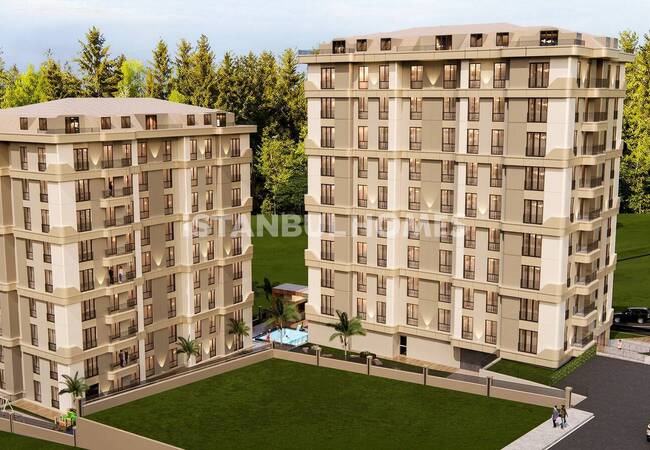 Elegant Different-sized Apartments Near the Airport in Pendik 3