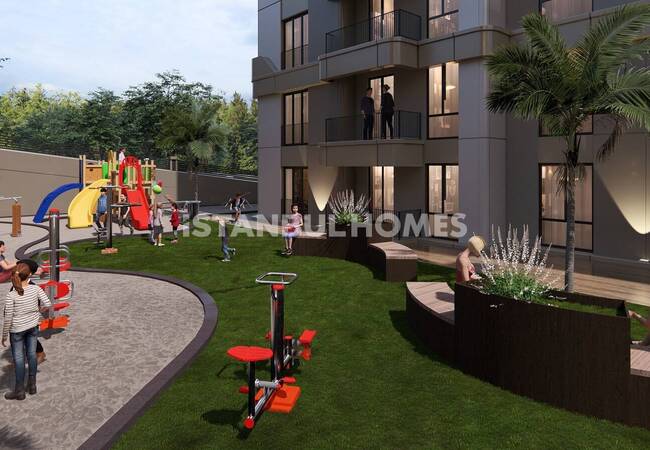 Elegant Different-sized Apartments Near the Airport in Pendik 9