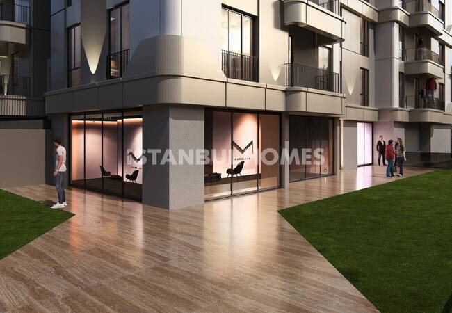 Elegant Different-sized Apartments Near the Airport in Pendik 7