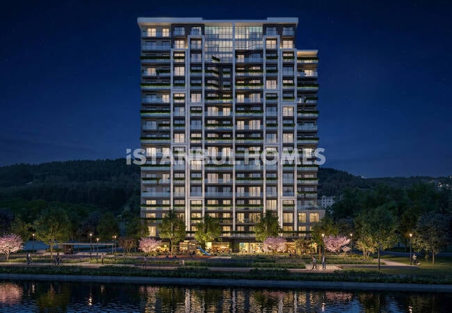 İstanbul Sarıyer'de Otoparklı Sitede Yatırımlık Daireler