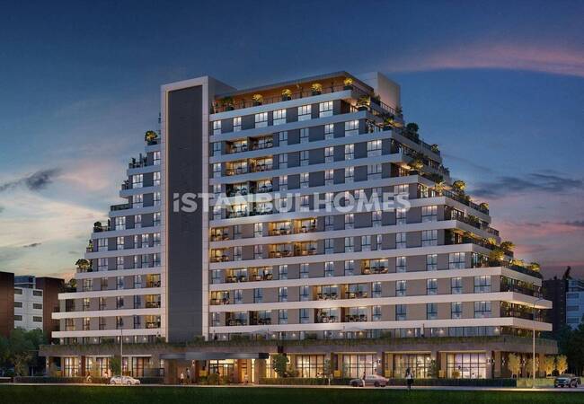 Appartements Spacieux Avec Terrasses Dans Un Complexe À Kağıthane 1
