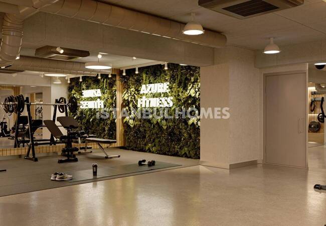 Spacious Apartments with Terraces in a Complex in Kağıthane 4
