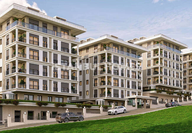 Apartments for Sale with Bosphorus Views in Istanbul Uskudar