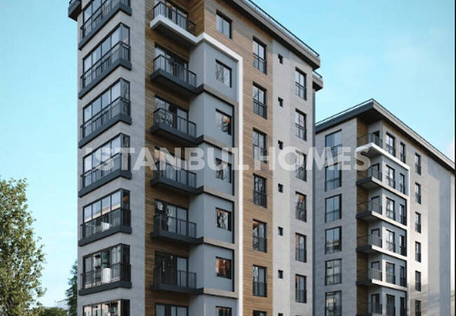 Middle Floor Apartments with Car Park in Kadikoy Istanbul 2
