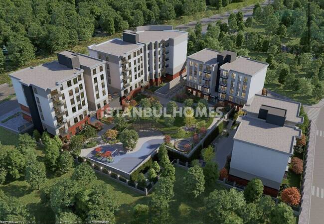 巴沙克谢希尔(başakşehir)带停车位项目公寓出售 8
