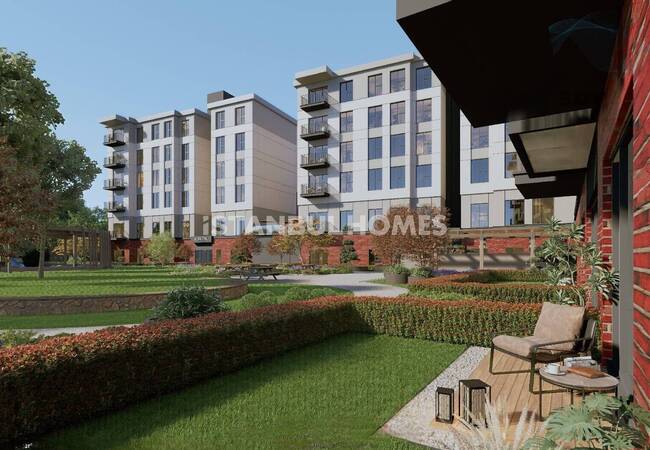 Квартиры на продажу в жилом комплексе с парковкой в Башакшехире 5