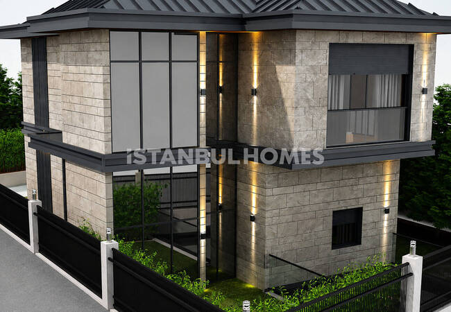 Detached Villas with Private Pool and Parking in Istanbul Beykoz 3