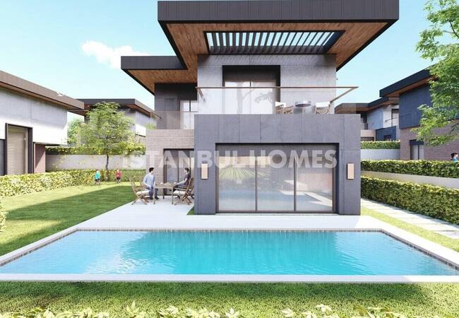 Detached Villas with Private Pools in Sancaktepe İstanbul 2