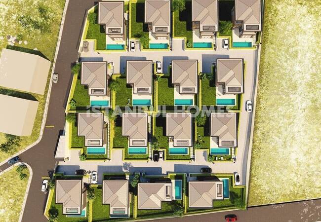 Detached Villas with Private Pools in Sancaktepe İstanbul 16