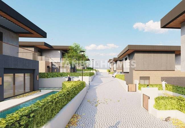 Detached Villas with Private Pools in Sancaktepe İstanbul 15