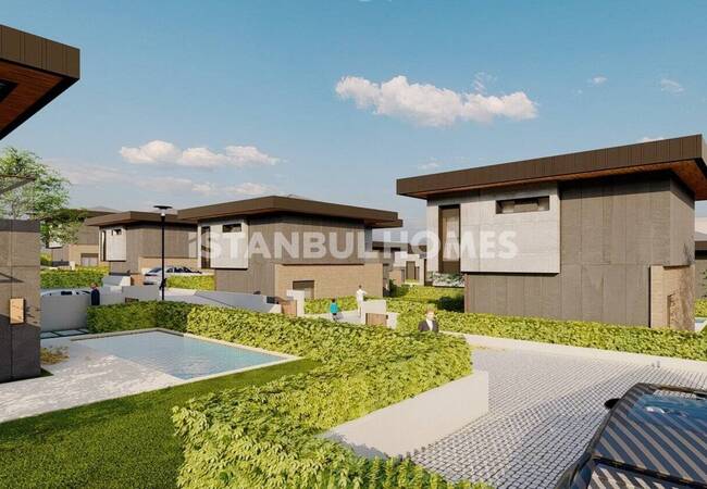 Detached Villas with Private Pools in Sancaktepe İstanbul 13