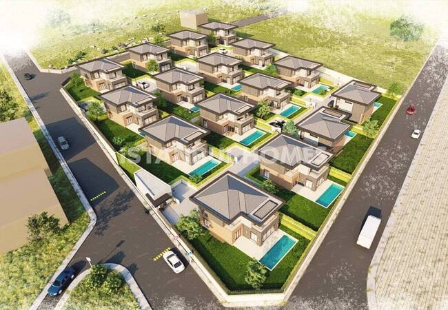 Detached Villas with Private Pools in Sancaktepe İstanbul 17