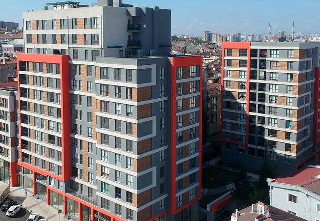 伊斯坦布尔巴辛高速公路（basyn Express Highway）上全新的公寓