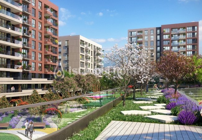 Appartements Luxueux Avec Aménagement Paysager Contemporain à Avcılar