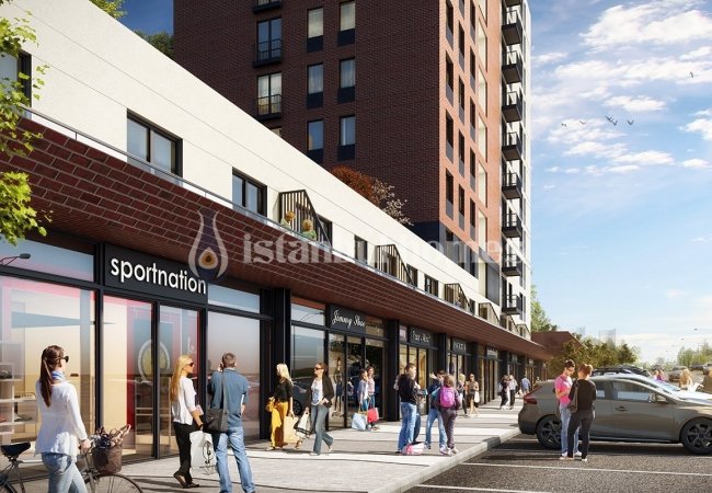 Appartements Luxueux Avec Aménagement Paysager Contemporain à Avcılar