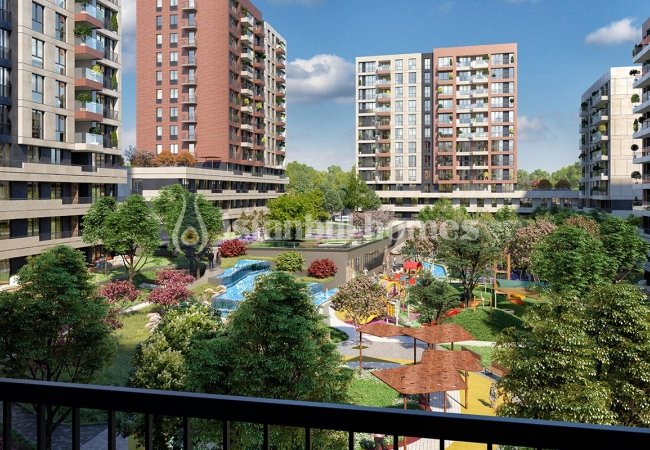 Appartements Luxueux Avec Aménagement Paysager Contemporain à Avcılar