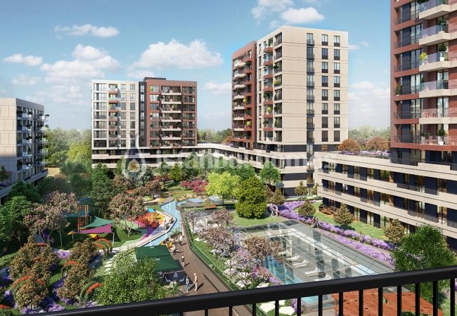 Appartements Luxueux Avec Aménagement Paysager Contemporain à Avcılar