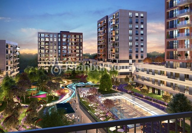 Appartements Luxueux Avec Aménagement Paysager Contemporain à Avcılar