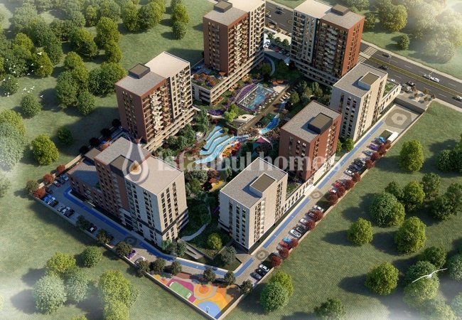 Appartements Luxueux Avec Aménagement Paysager Contemporain à Avcılar