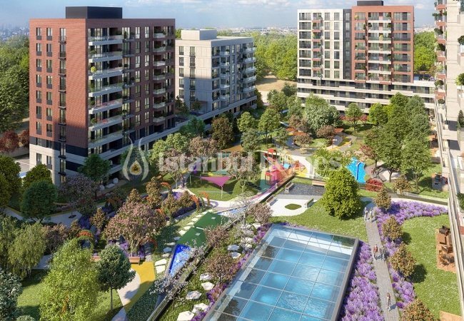 Appartements Luxueux Avec Aménagement Paysager Contemporain à Avcılar