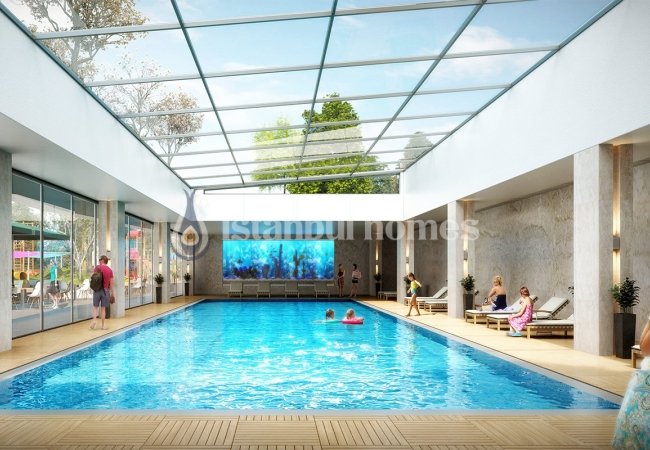 Appartements Luxueux Avec Aménagement Paysager Contemporain à Avcılar