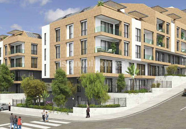 Bright Apartments in A Low-rise Complex in Beylikdüzü 10