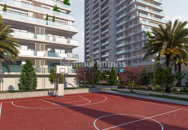 شقق استثمارية مع مسبحين في اسنيورت اسطنبول 11