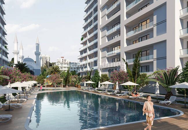 شقق استثمارية مع مسبحين في اسنيورت اسطنبول 13