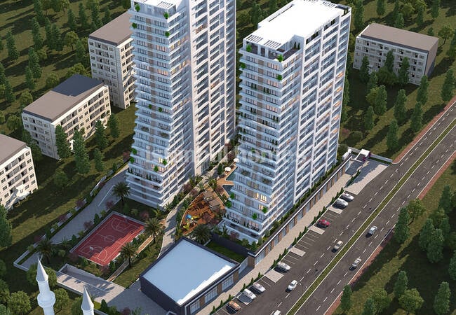 شقق استثمارية مع مسبحين في اسنيورت اسطنبول 5