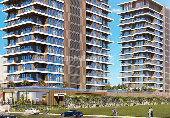 Istanbul, Kagithane Apartments in a Developing Area