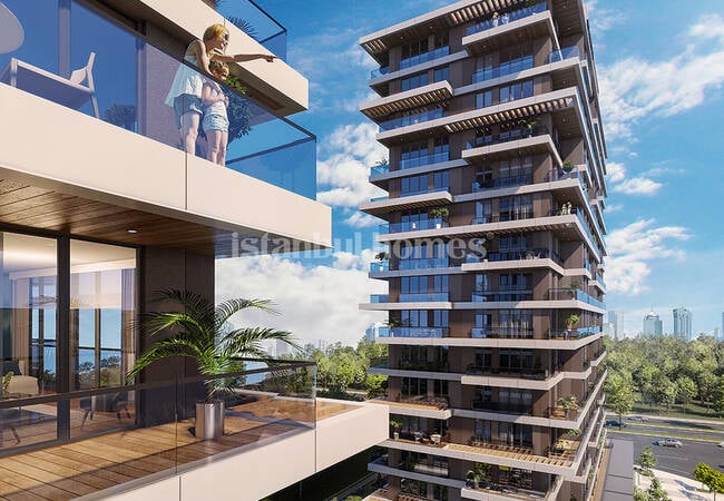 Istanbul, Kagithane Apartments in a Developing Area