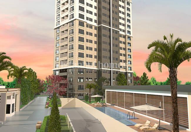 Investment Flats for Sale with Smart Technology in Kartal Istanbul 8