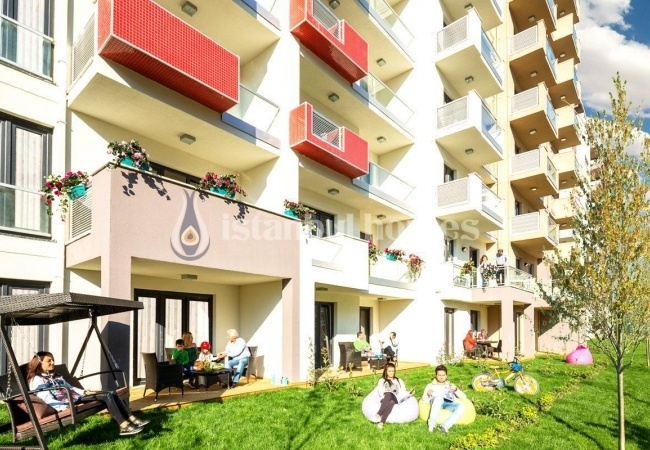 伊斯坦布尔优质公寓,配备大型娱乐设施 9