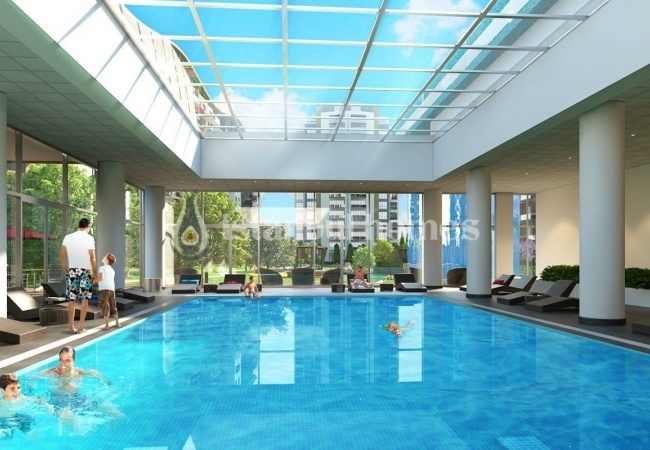 伊斯坦布尔优质公寓,配备大型娱乐设施 11