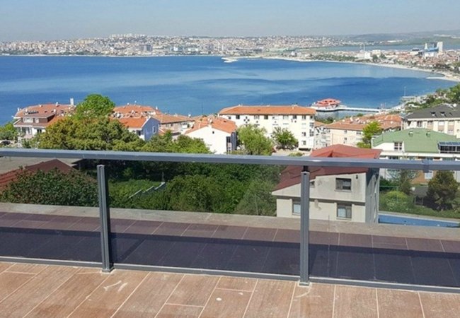 伊斯坦布尔 6 卧室别墅，带 65 平方米海景露台 1