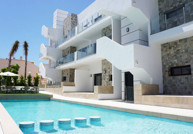 Strandnära Lägenheter I Arenales Del Sol, Alicante 1