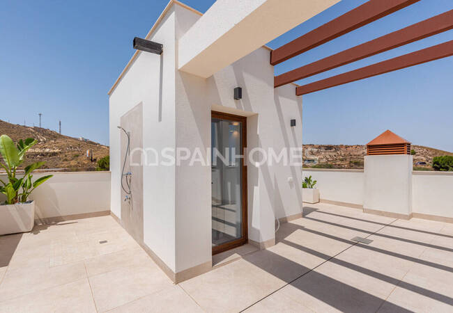 Elegant Fristående Hus Nära Stranden I Palomares 14