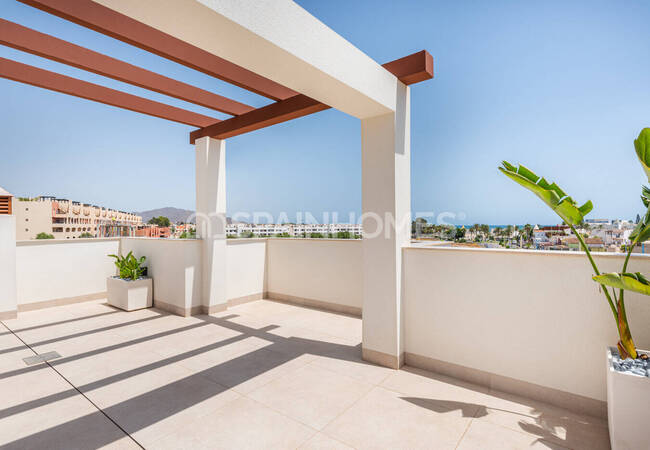 Elegant Fristående Hus Nära Stranden I Palomares 12