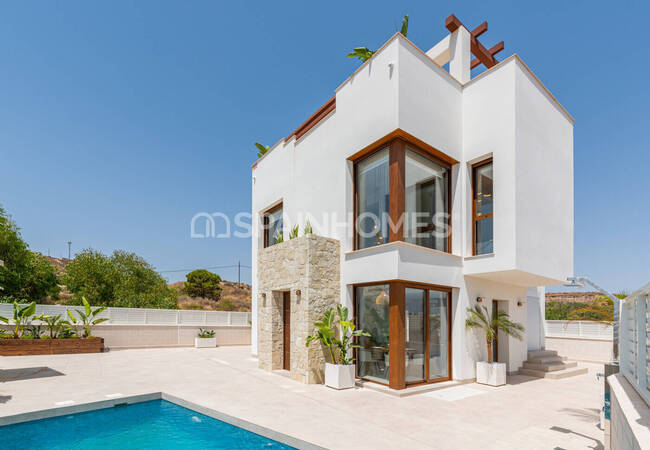 Fashionable Detached Houses Close to the Beach in Palomares 1