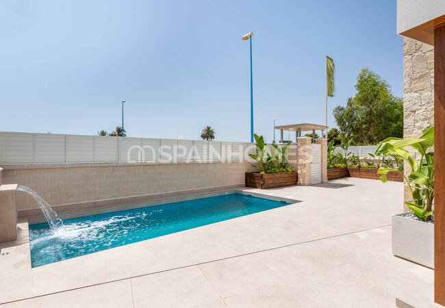 Elegant Fristående Hus Nära Stranden I Palomares 8
