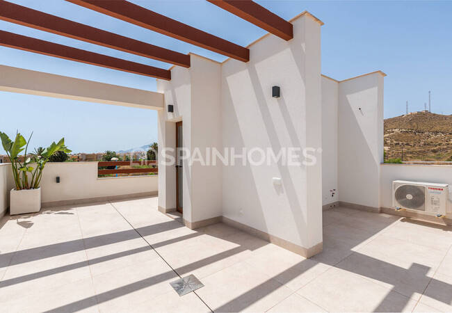 Elegant Fristående Hus Nära Stranden I Palomares 11