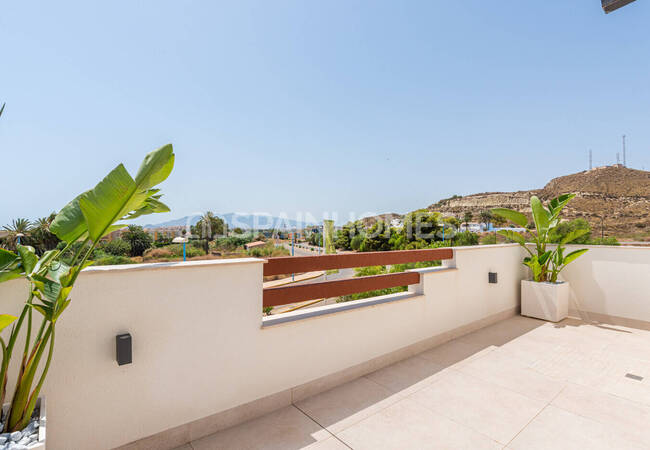 Elegant Fristående Hus Nära Stranden I Palomares 13