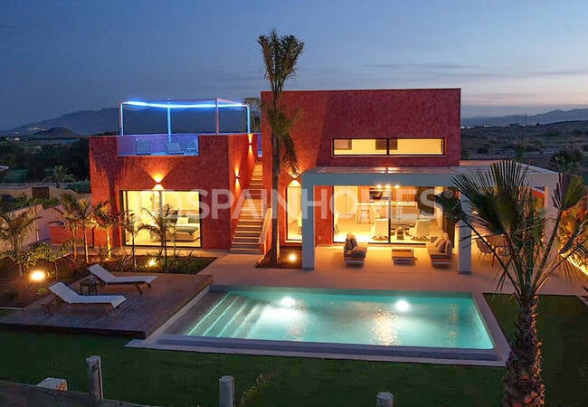 Stilvolle Einzel Häuser Im Mediterranen Stil In Almeria 2