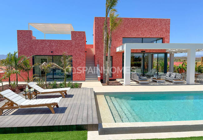Stijlvolle Vrijstaande Huizen In Mediterrane Stijl In Almeria