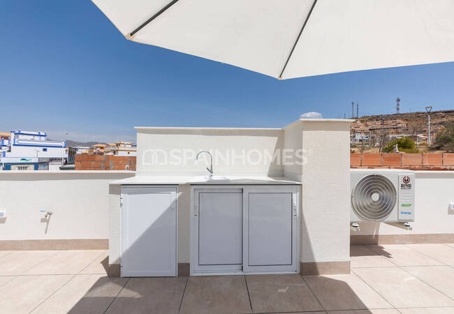 Snygga Moderna Hus 400 Meter Från Stranden I Almeria Spanien 4