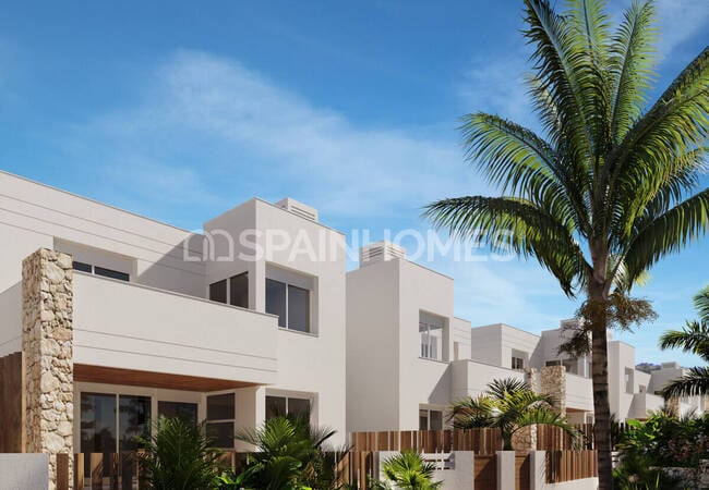 Villas Contemporaines Près De La Plage De Mar De Pulpi À Almería
